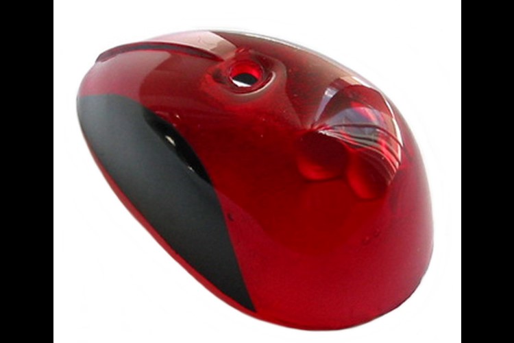 Blinker cap black-red  Rear Axo