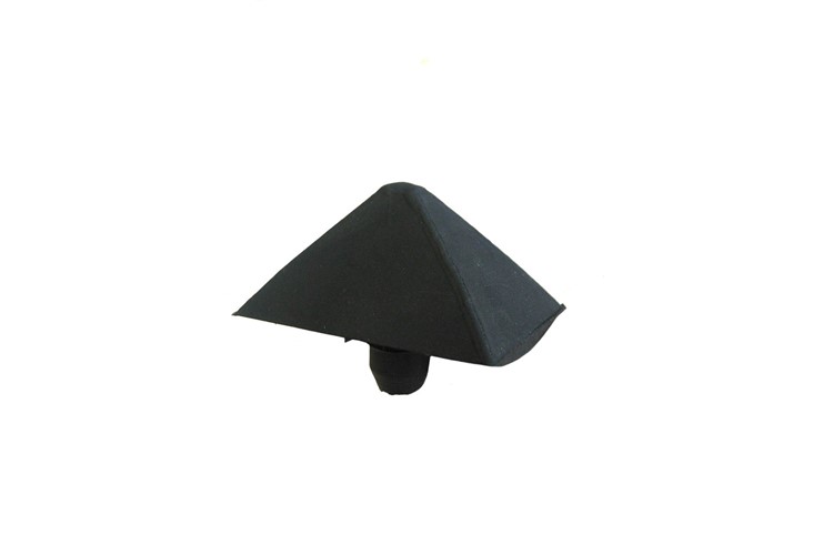 RUBBER STOP SUPPORTING ARM REAR