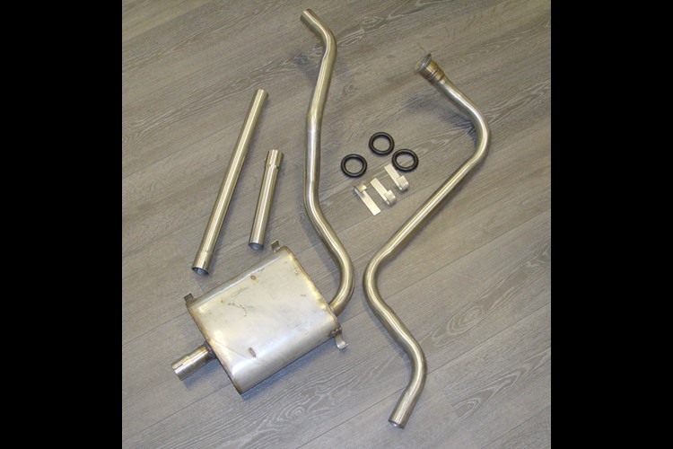 COMPLETE EXHAUST SYSTEM STAINL