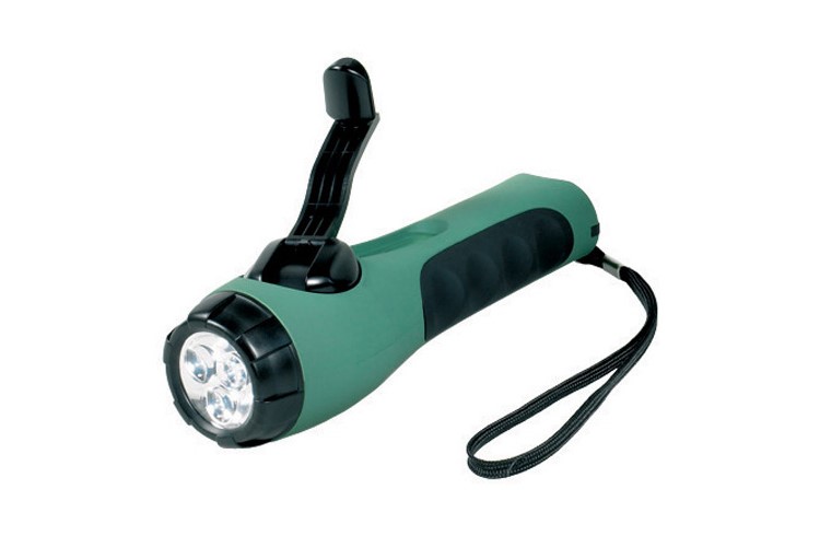 Wind-up led torch