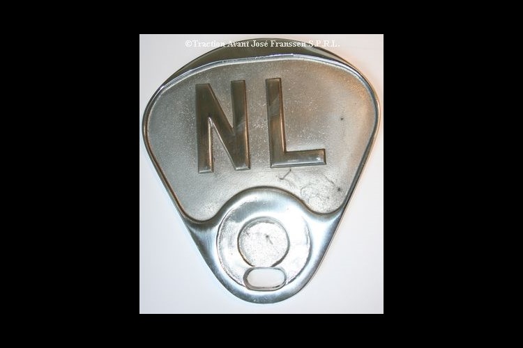 Country id. plate NL Robri aluminium  large