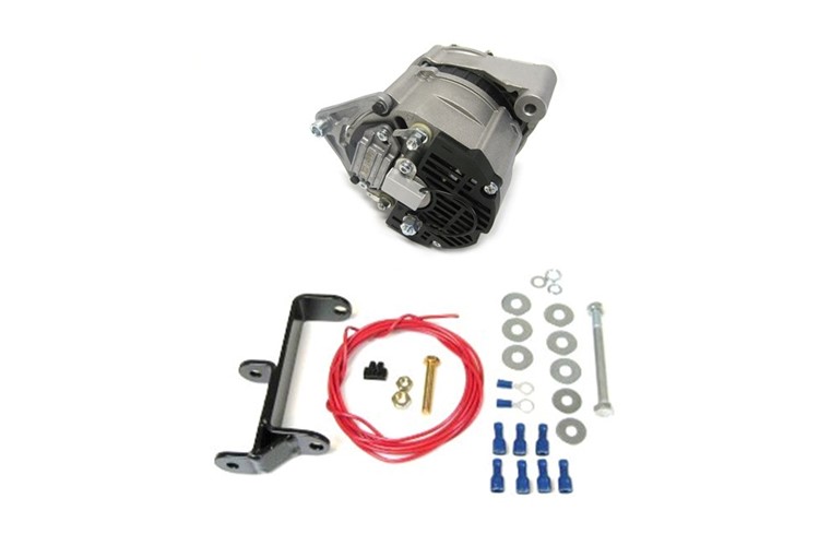 Set alternator 12 volt with cable and necessary