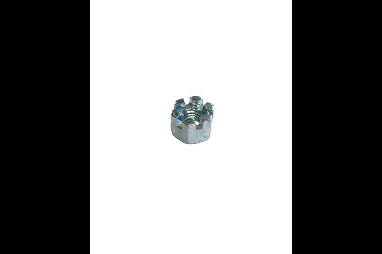 Nut hex head, slotted 10x50