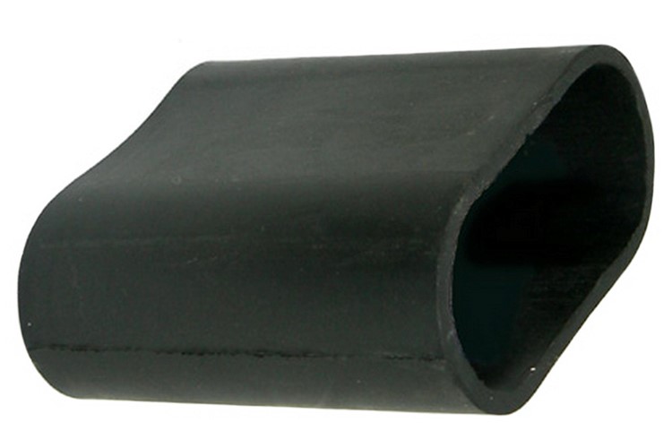 Rubber connecting sleeve for duct, straight