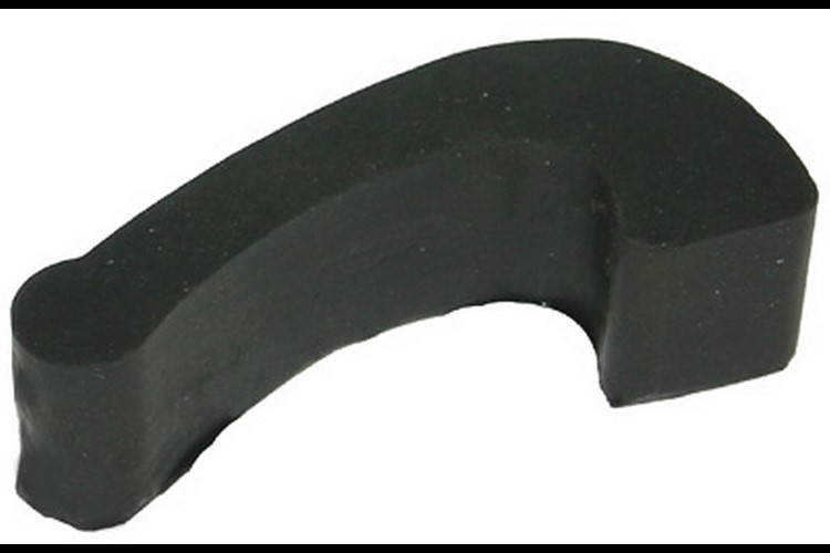Rubber buffer betw. opener and windscreen moulding