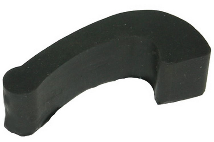 Rubber buffer betw. opener and windscreen moulding