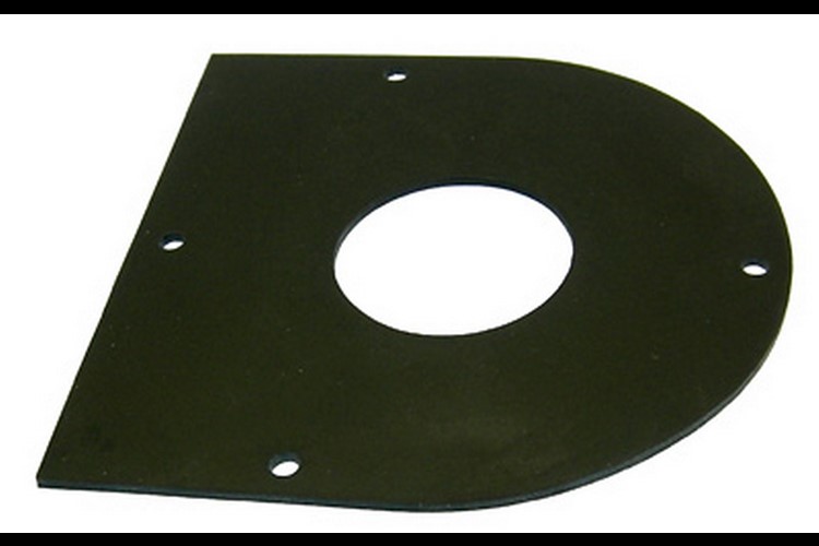 Rubber joint 126x128 for fuel tank housing panel